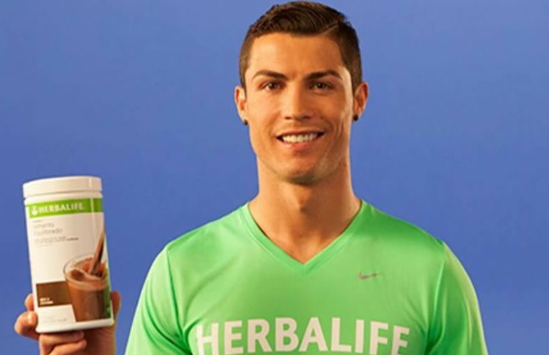 Cristiano Ronaldo et Herbalife : leur histoire